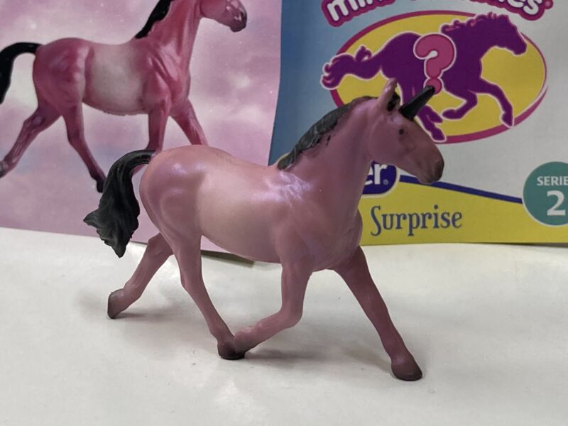 Breyer Mini Whinnies Unicorn Surprise Series 2 Agate New w/ Package