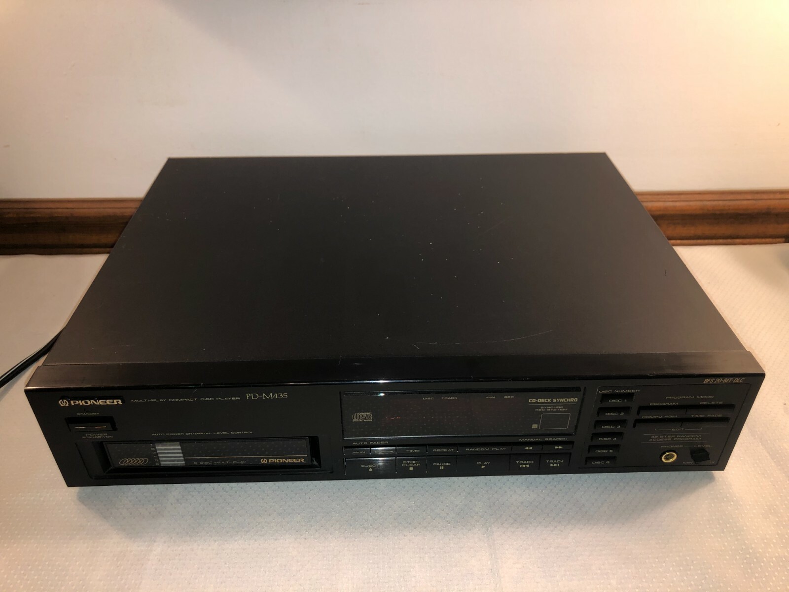 Pioneer PD-M435 CD Player PARTS ONLY 710465396241| eBay