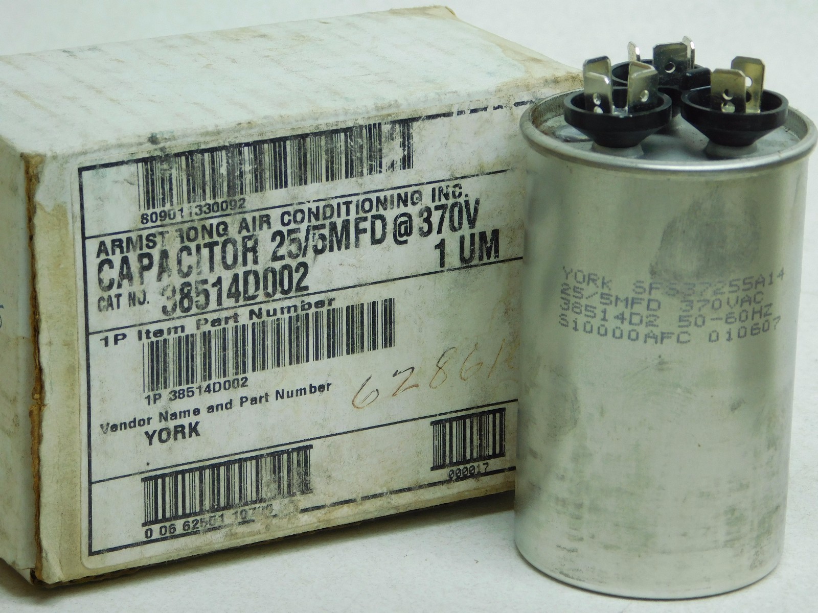 その他 RyanMin Lennox 89M78, 45/4 MFD Dual Capacitor, 370V, Round | LennoxPros