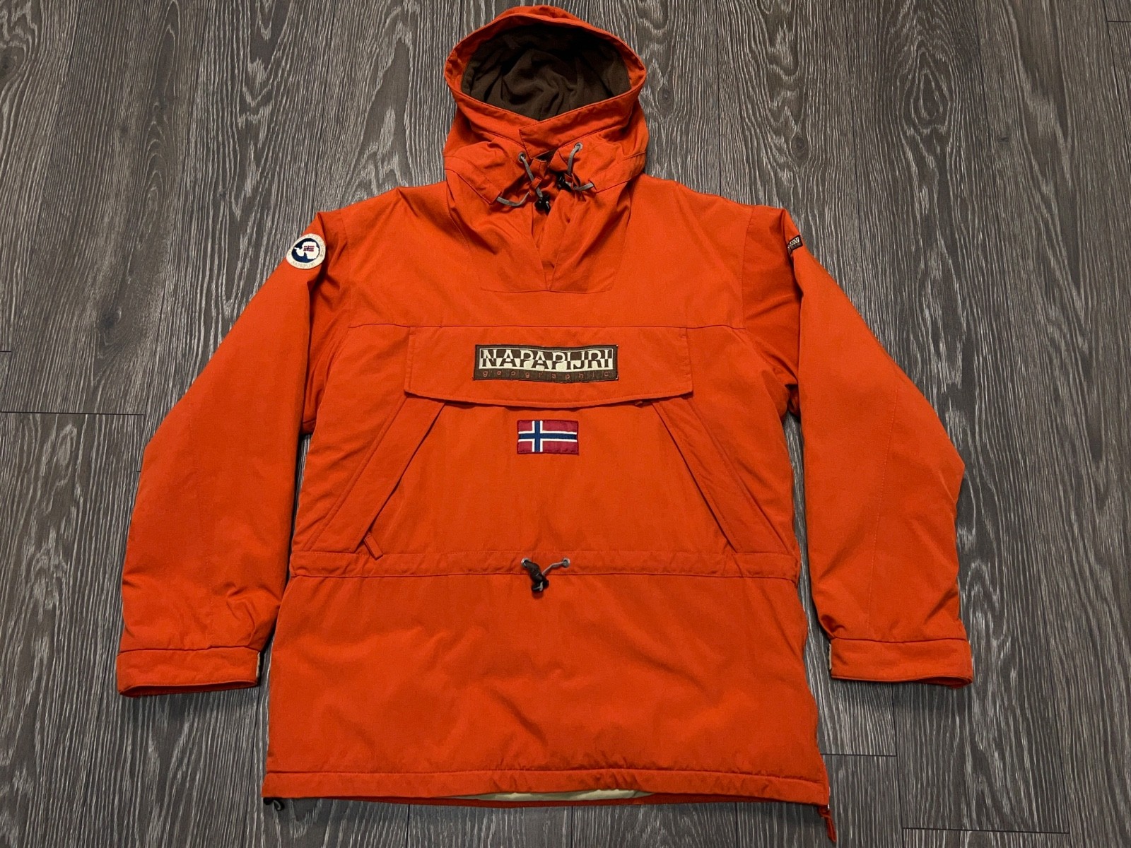 NAPAPIJRI ネイビー アノラック ナイロンジャケット ユーロ古着 楽天市場】【現状渡し品】【メンズ】 NAPAPIJRI ナパピリ 90S