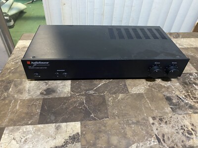 AudioSource AMP 100 Stereo Power Amplifier    -  Parts/ Repair 1 Ch has static