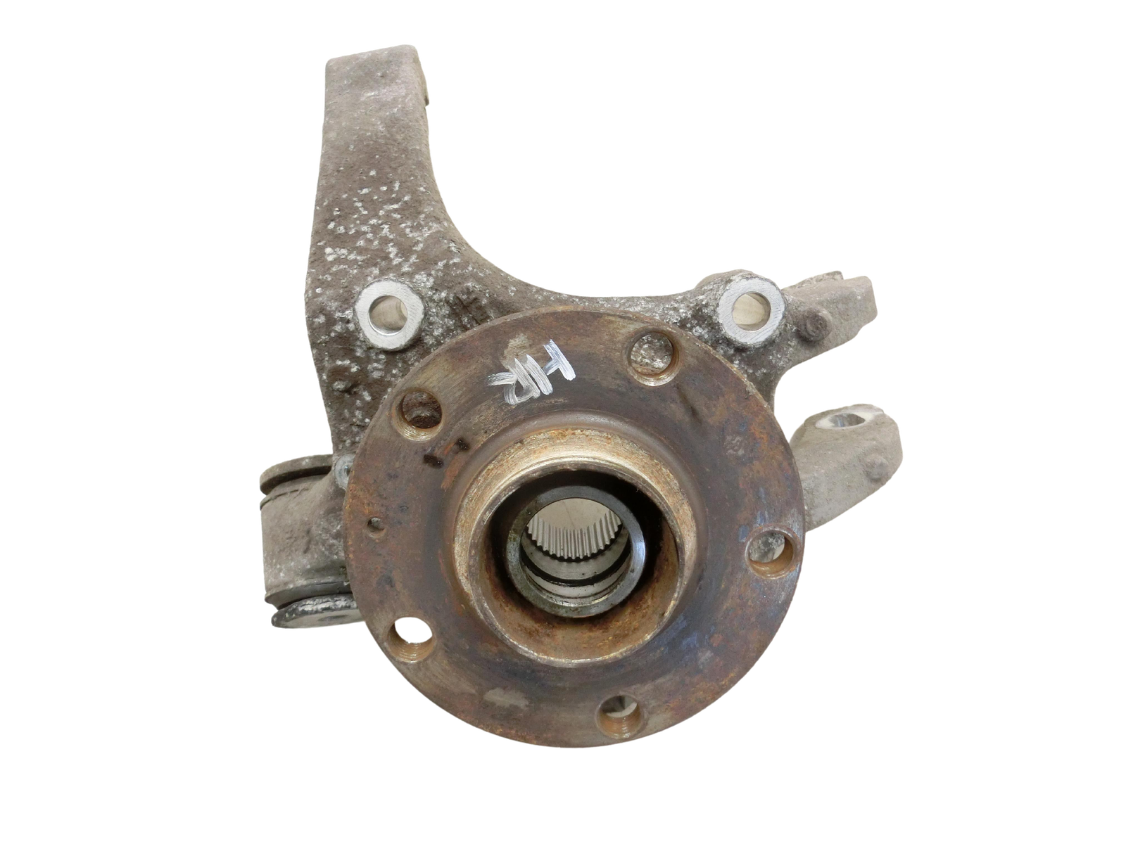 Mangueta Cubo de la rueda con ABS derecha posterior para 4WD Audi A8 4E D3 02-05 - Bild 1