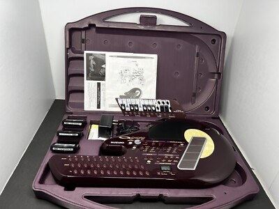 Vintage Suzuki Q-Chord QC-1 Digital Guitar W/ Hardcase, 3 Cartridges, Plug, Etc!