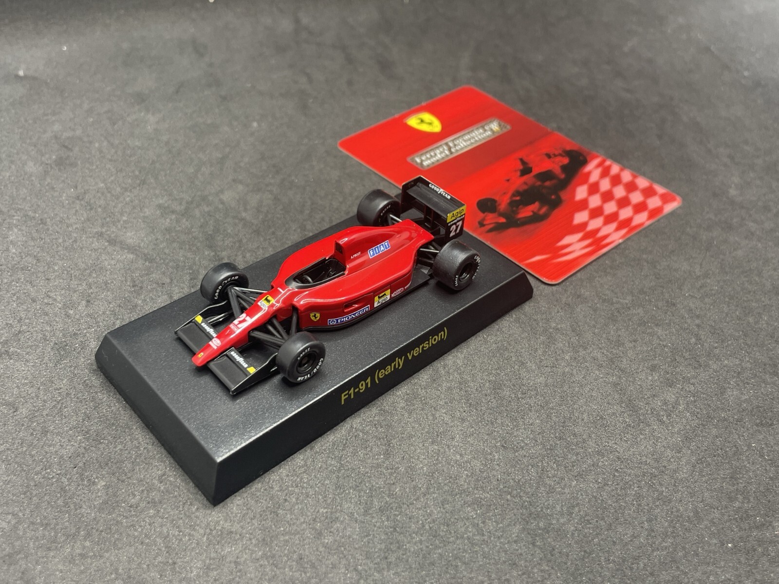 Kyosho 1/64 Ferrari F1 collection2 F1-91 (early ver) #27 A