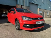 2016 Volkswagen Polo 1.0 110 R-Line 3dr HATCHBACK Petrol Manual