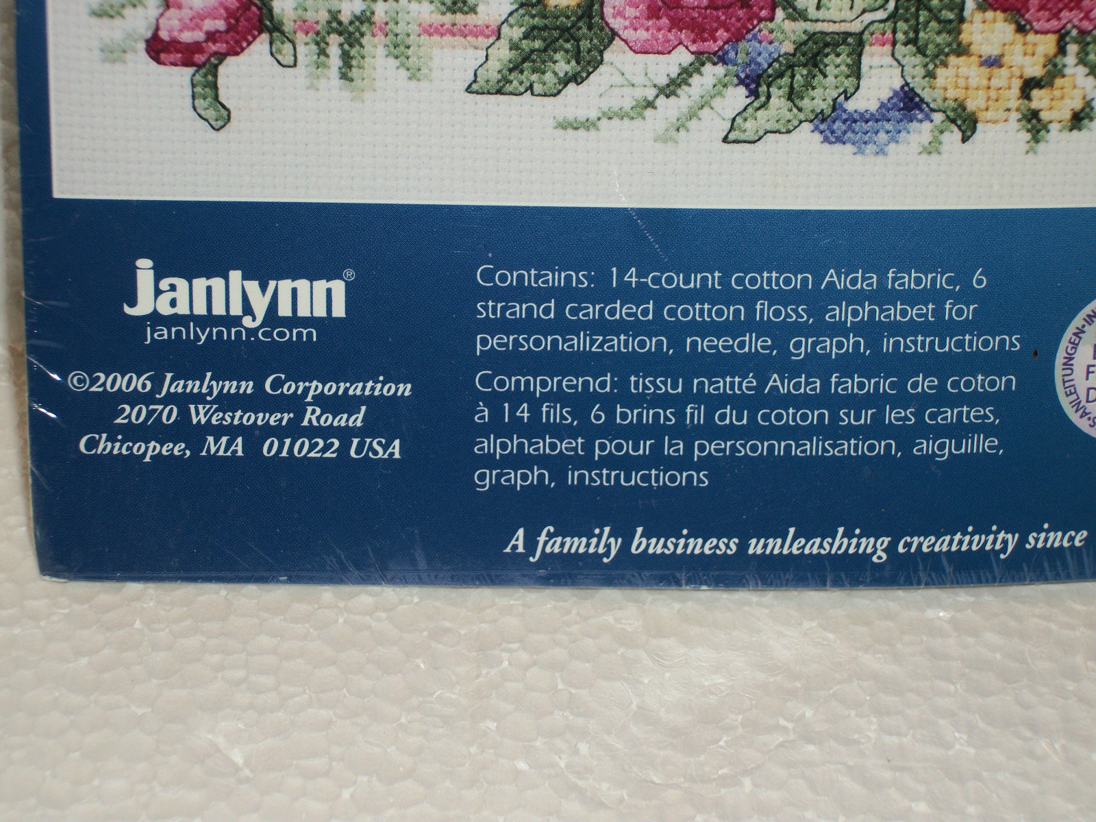 Janlynn Counted Cross Stitch Married This Day 056-0193 10 X 8 NIP