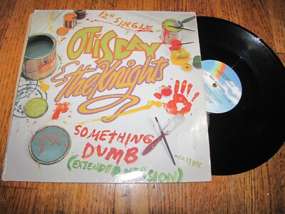 OTIS DAY & THE KNIGHTS - SOMETHING DUMB (EXTENDED VERSION) MCA RECORDS 12'' SINGL