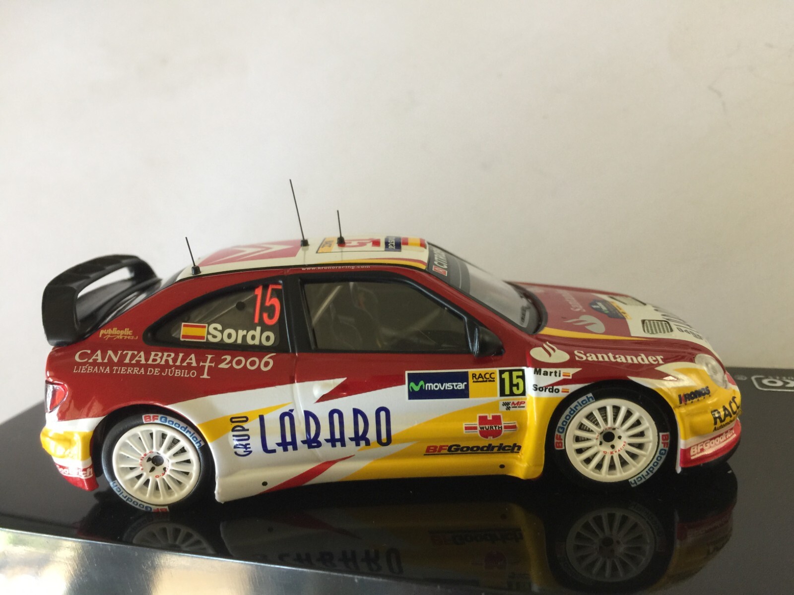 2006 CITROEN XSARA WRC CATALUNYA RALLY Dani SORDO / Marc