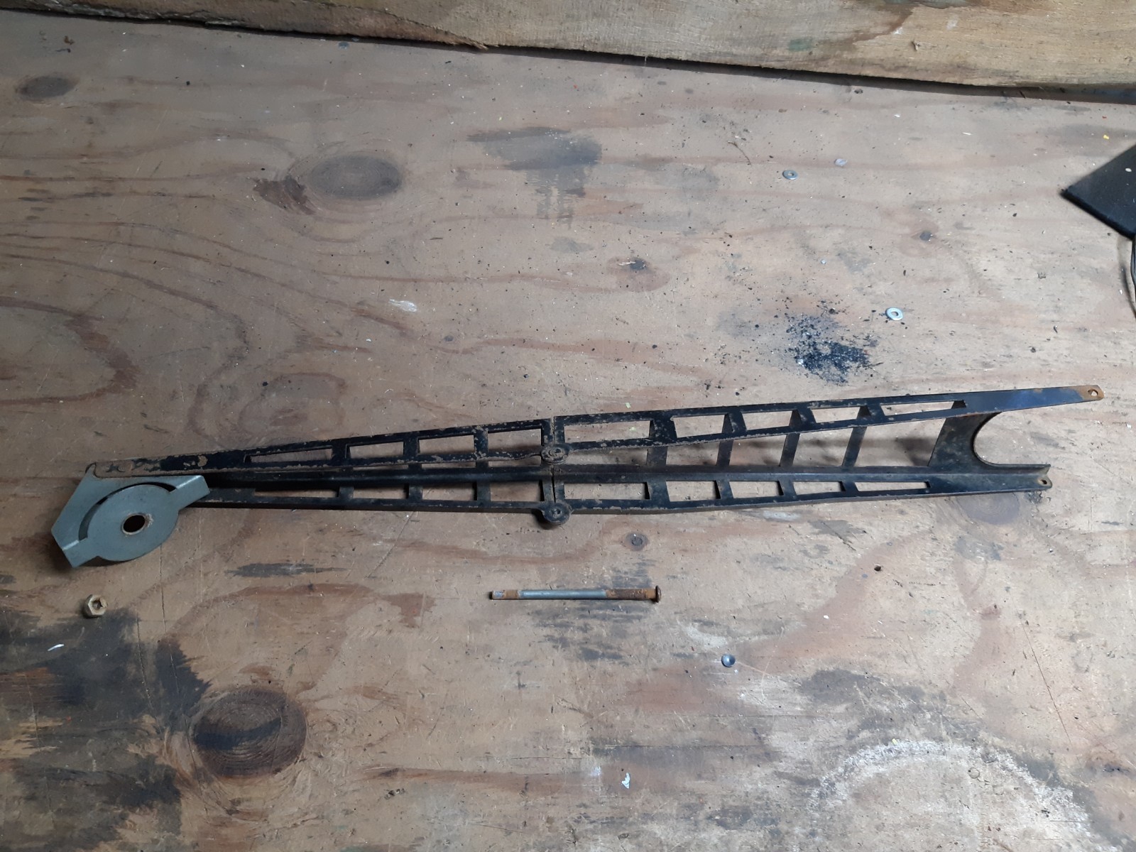 1960s TONKA STATE HWY CLAM TRUCK BOOM ONLY WITH PIN FOR PARTS OR RESTORE