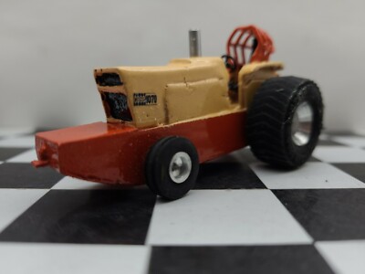 Custom Scratch built CASE 1:64 TRACTOR pull Pro Stock PULLER HOTROD PULLING ERTL
