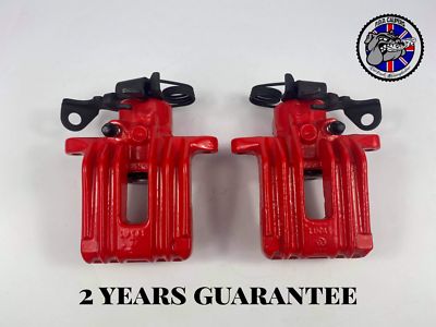 GENUINE SKODA SUPERB MK1 REAR LEFT RIGHT BRAKE CALIPERS 245mm 01