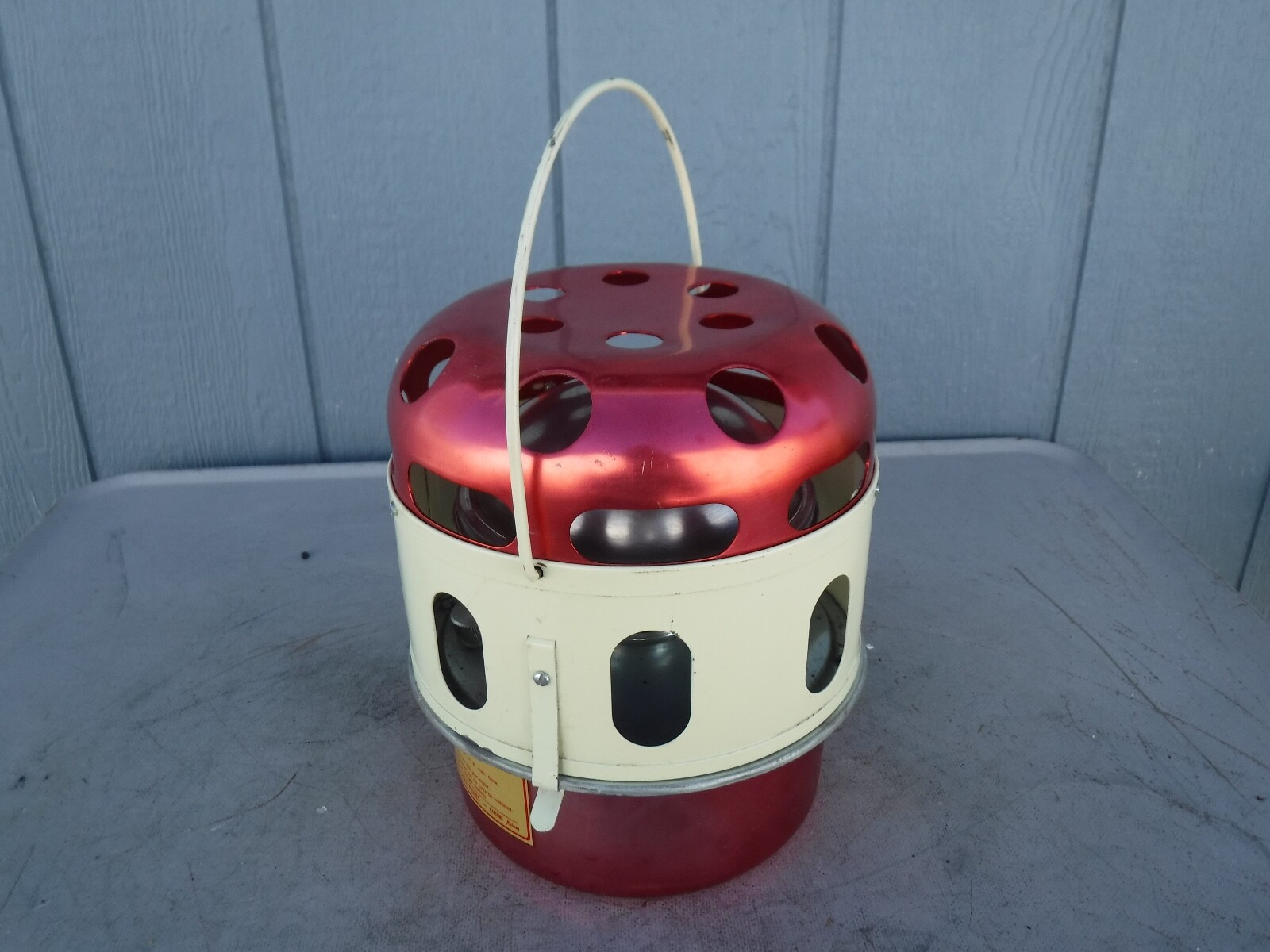 Vintage Therm’X Safety Heater Model 22C Hunting Camping Fishing Heater France