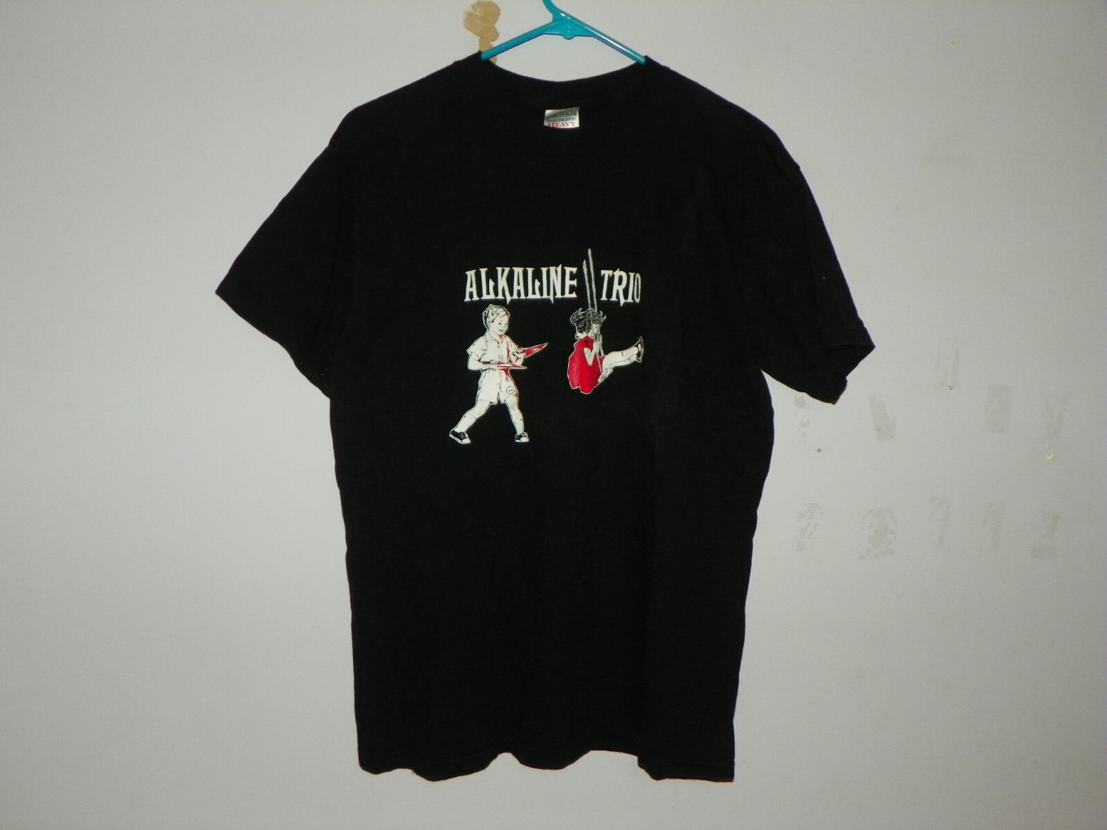 00's ALKALINE TRIO バンドTシャツ　ブラック Slasher Eye T-Shirt (Black) – Alkaline Trio