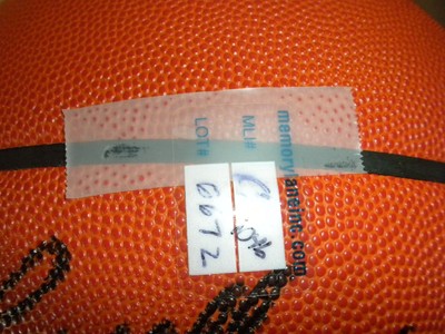 Bill Russell Autographed Basketball w Certificate of Authenticity