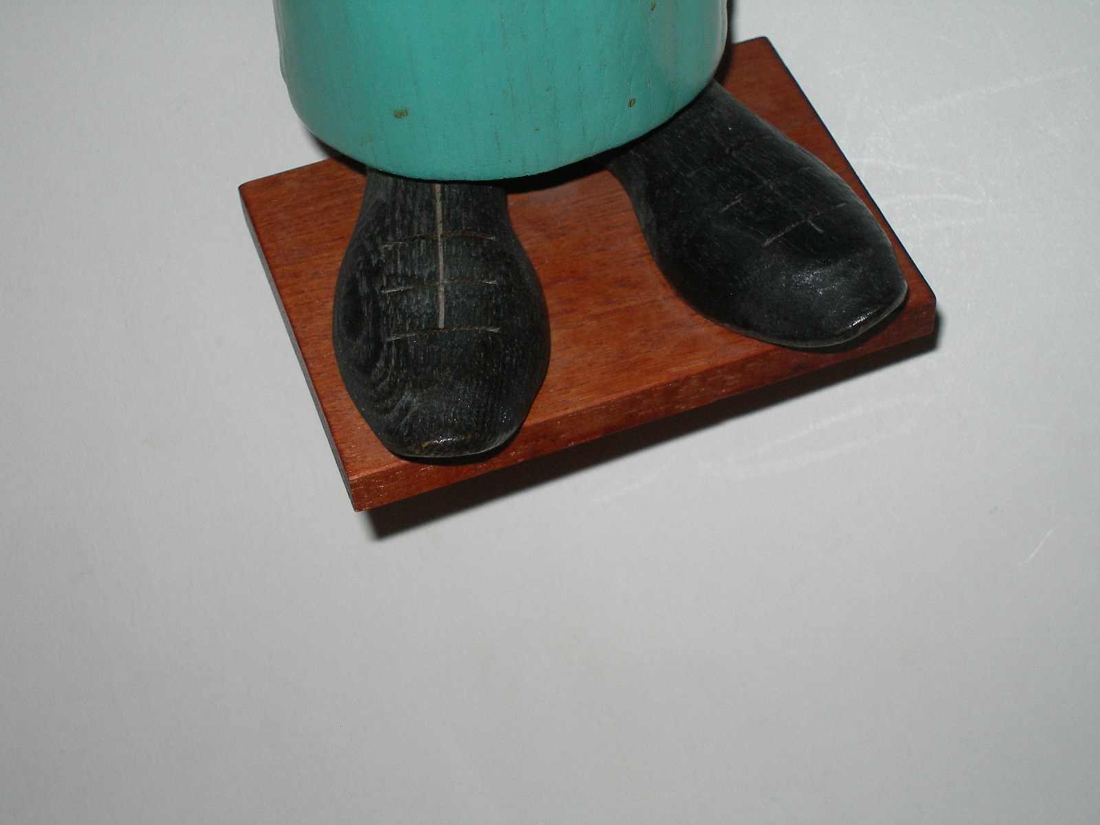 Vintage Wood Romer Carved Folk Art Doctor Heart Surgeon Medical Figure