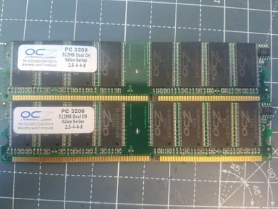 OCZ PC3200 1GB DDR1 (ONE)