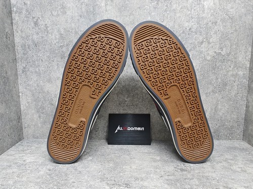 Pre-owned Gucci Level Ss/new -  Tennis 1977 Off The Grid Low 'grey' 628709 H9h70 1161 In Gray