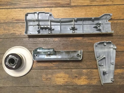 Singer Sewing Machine 301a Cream Body Parts Top Light Cover Flywheel