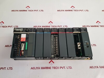 Koyo direct logic 405 d4-440dc-1,d4-16ne3,d4-16tr,f4-04da-1,h4-ecom-f rack