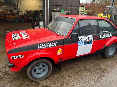 MK2 Escort retro road track rally car pinto