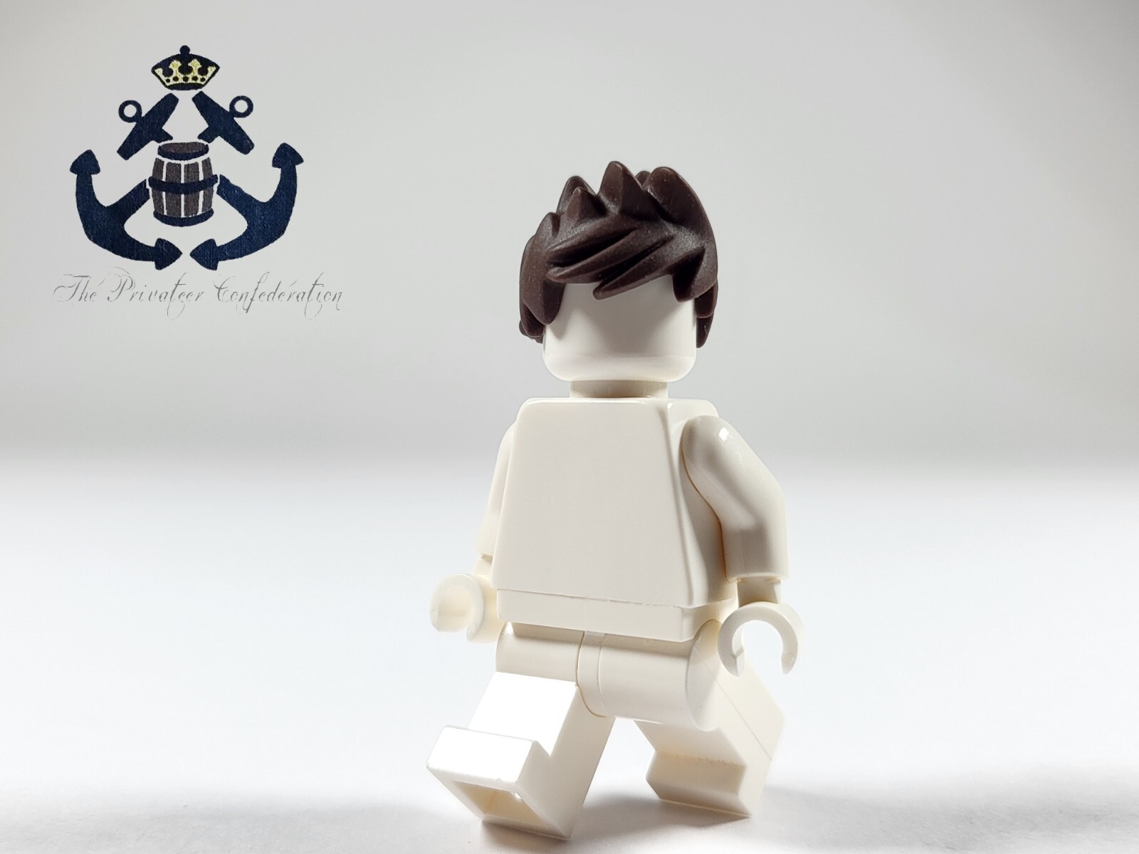 M LEGO Ninjago Dark Brown Hair Spiked & Tousled 15705 For