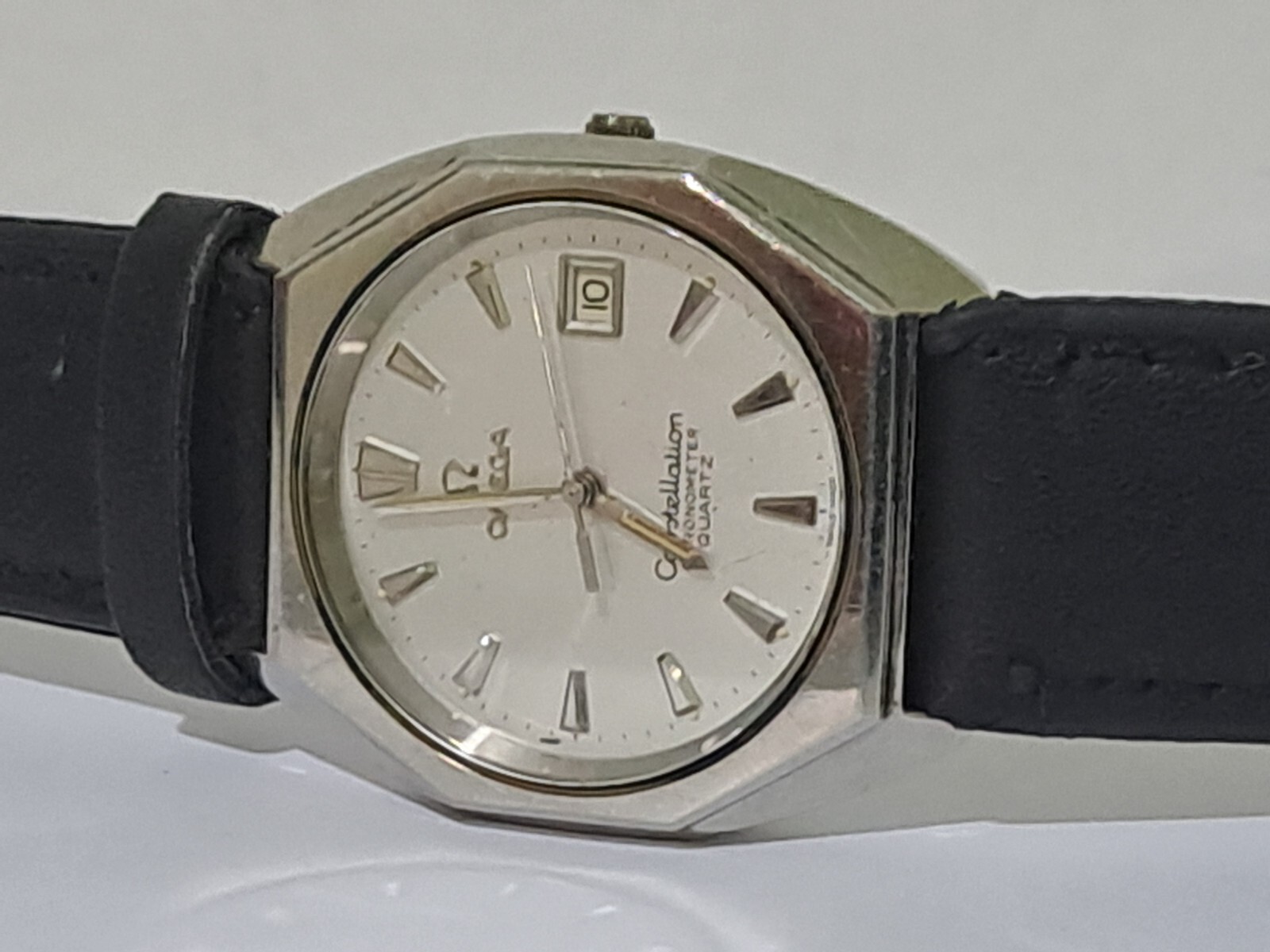 RARE OCTAGONAL OMEGA CONSTELLATION CHRONOMETER 198.0114 CAL