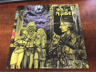 アイアン・メイデン / IRON MAIDEN 直筆サイン入りCD 戦術 THE FUTURE