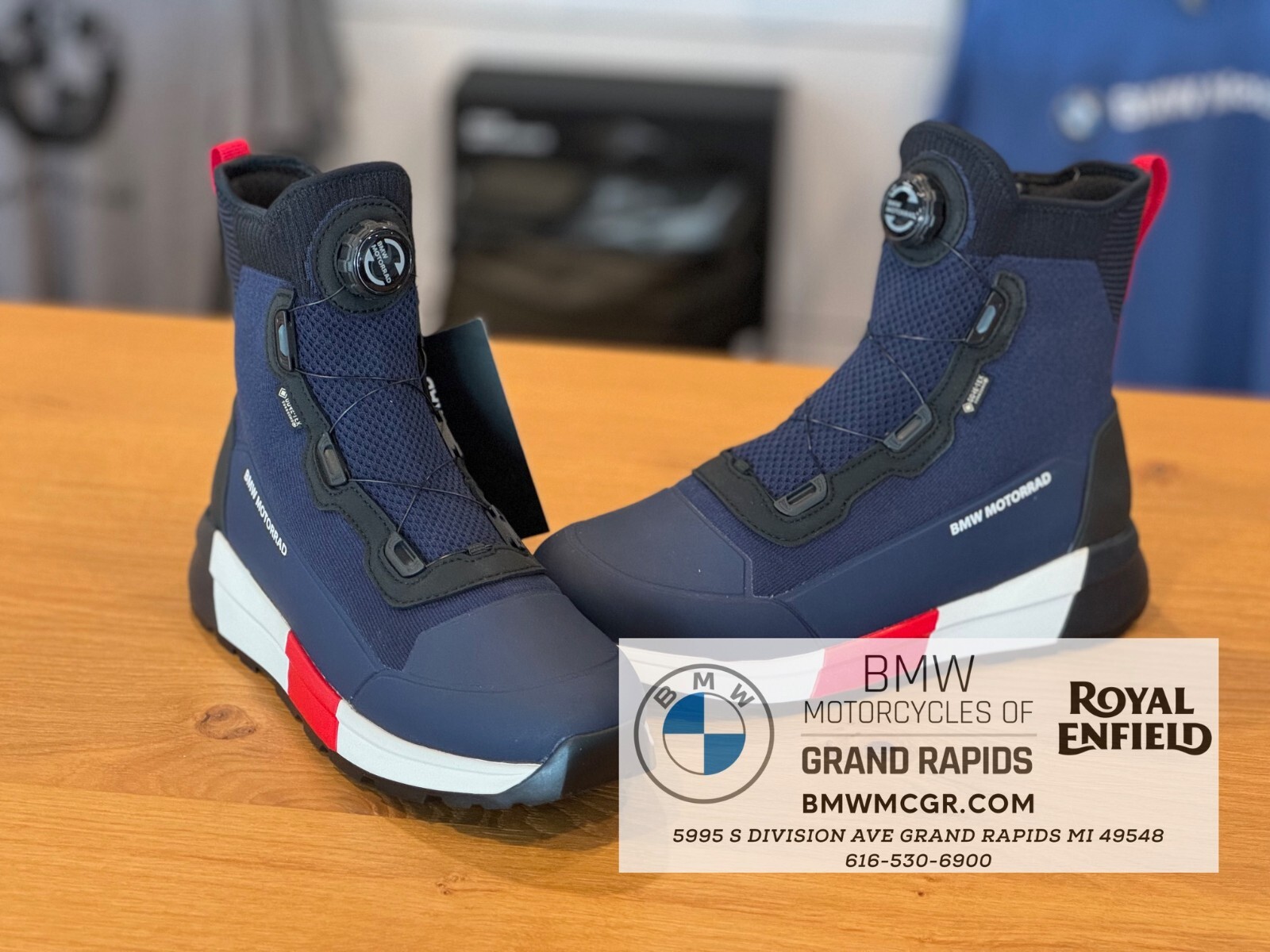 BMW KAWIR GTX WATERPROOF SNEAKERS NIGHT BLUE - NEW 2024 BMW KAWIR GTX WATERPROOF SNEAKERS NIGHT BLUE - NEW 2024
