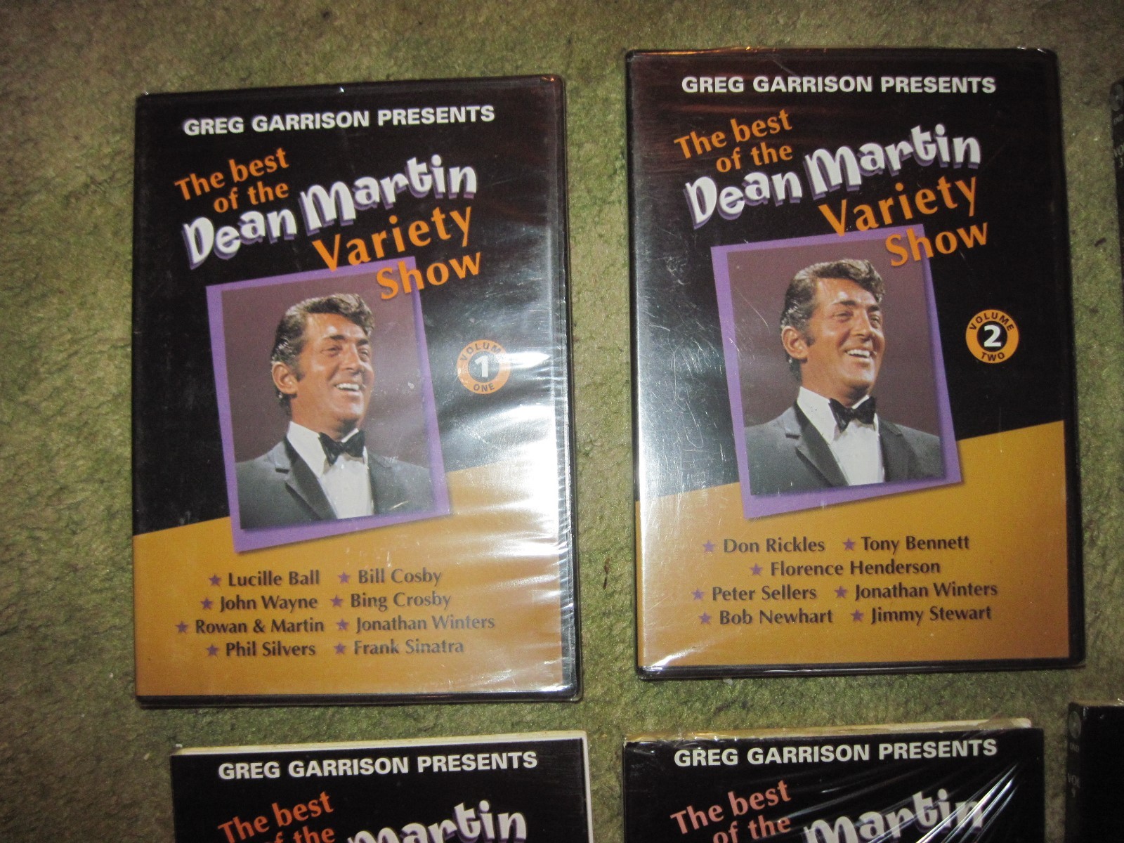 BEST OF DEAN MARTIN VARIETY SHOW, 8 DVDs (were part of a series)