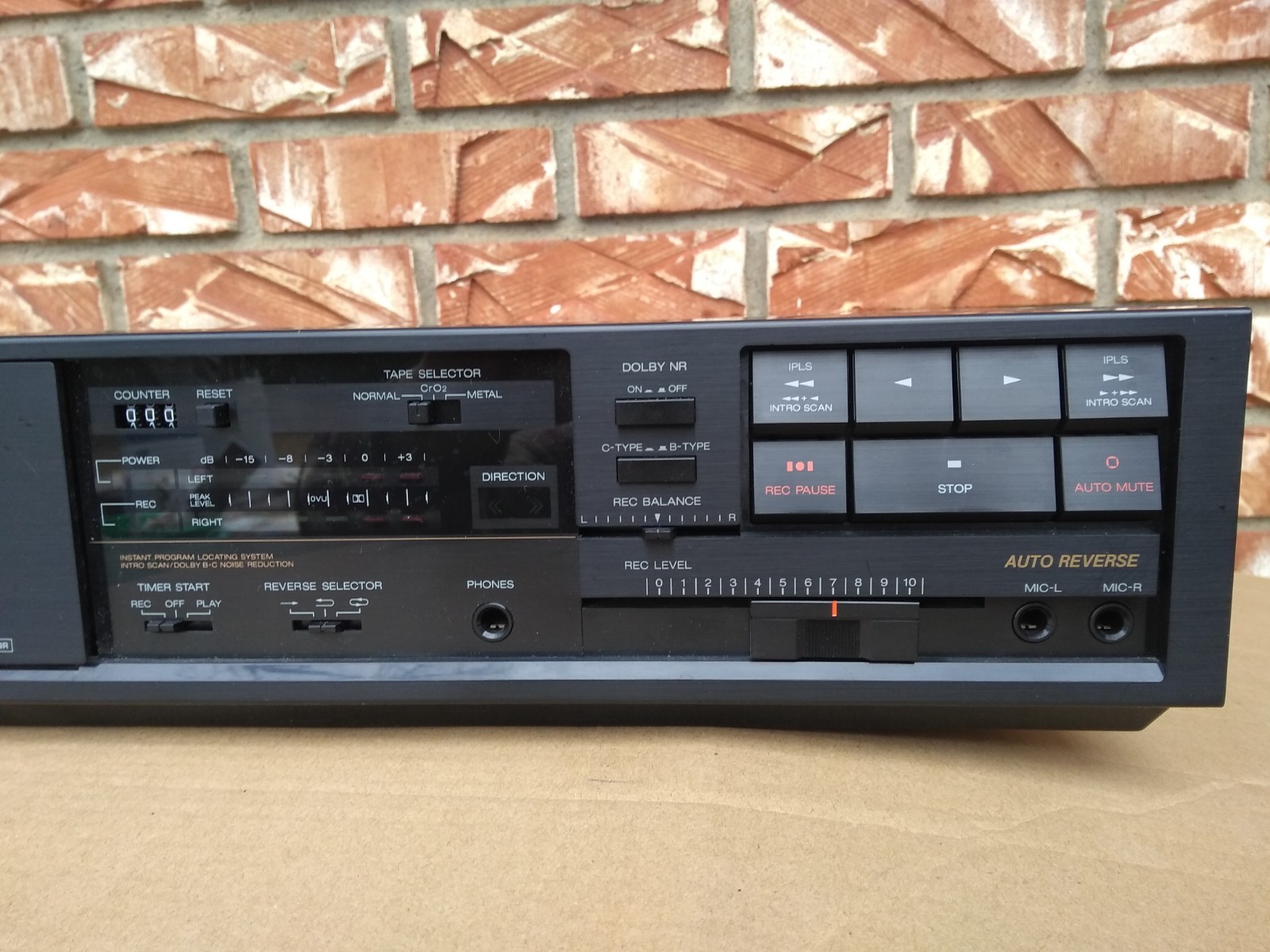 RARE Vintage AKAI Stereo Cassette Deck HX-R41, Made In Japan, tested excellent+