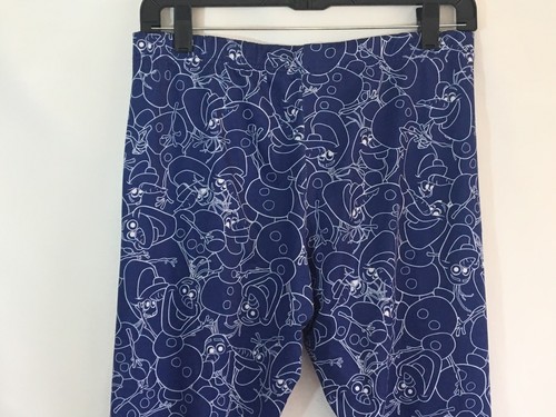 CHRISTMAS HOLIDAY GIRLS Size XL DISNEY OLAF FROZEN LEGGINGS PANTS blue