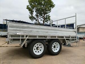 10 X 7 HOT-DIP GALVANISED FLAT TOP TRAILER 3500KG ATM St Marys Penrith Area Preview