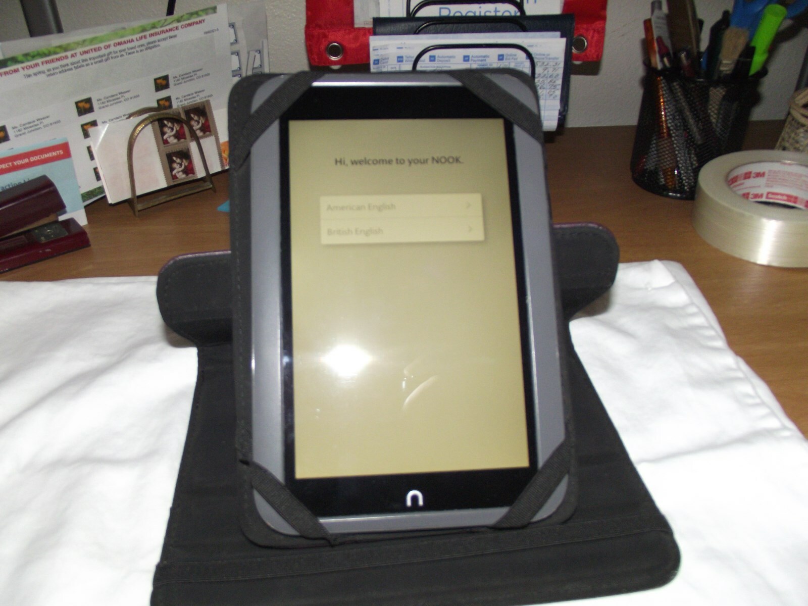 Barnes and Noble Nook HD BNTV400 8GB 7” slate e-Reader very good condition