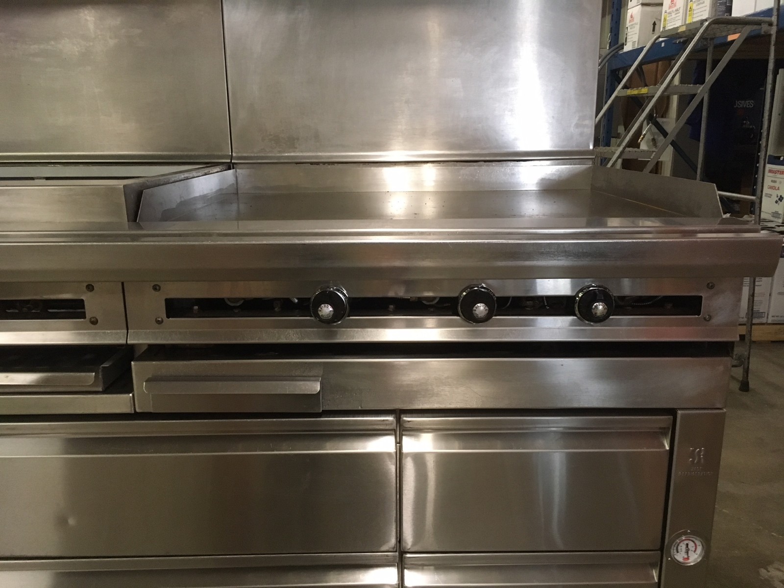 Jade Modular Char Broiler, Griddle & 72