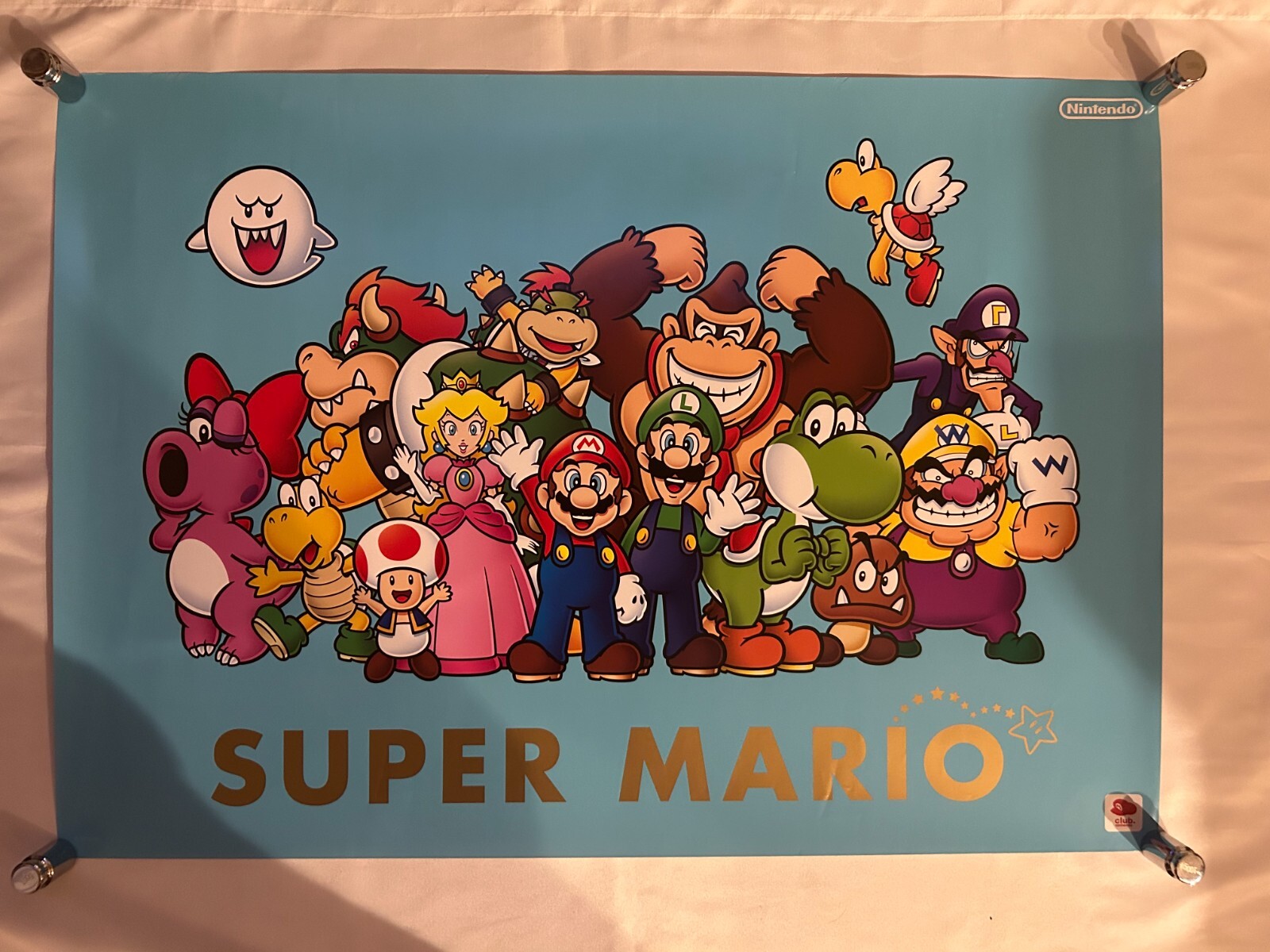 スーパーマリオブラザーズ 告知ポスター ランキング第1位 ザ・スーパーマリオブラザーズ・ムービー B2