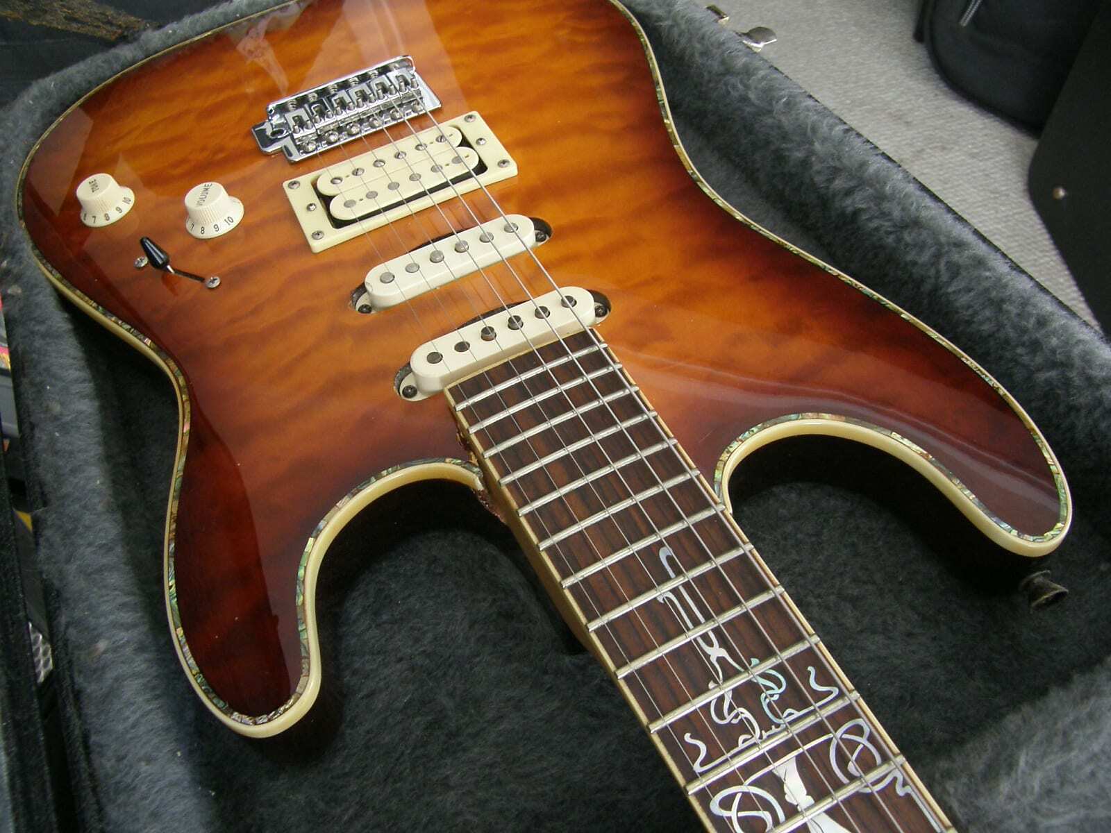 Lueez Strat, very Iban*z style and action/vibe w fretboard Lueez Strat, very Iban*z style and action/vibe w fretboard