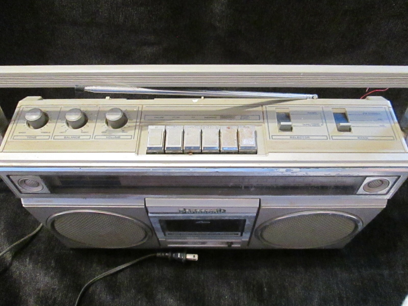 Vtg  80s Panasonic RX 5010 Boombox Ghettoblaster Stereo Radio Cassette Parts