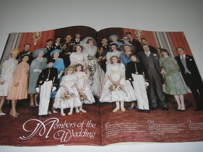 ROYALTY The Royal Wedding July 29 1981 Prince Princess Wales Charles Diana