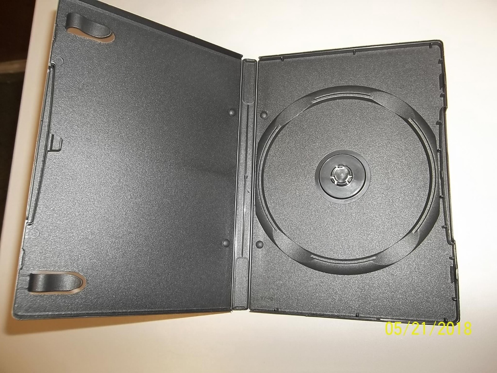 Empty DVD case