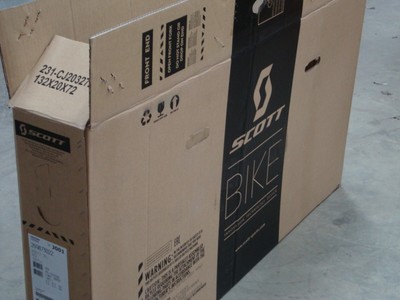bike postage box