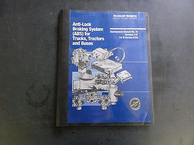 Rockwell WABCO Anti-Lock Braking System (ABS) Maintenance Manual No. 30