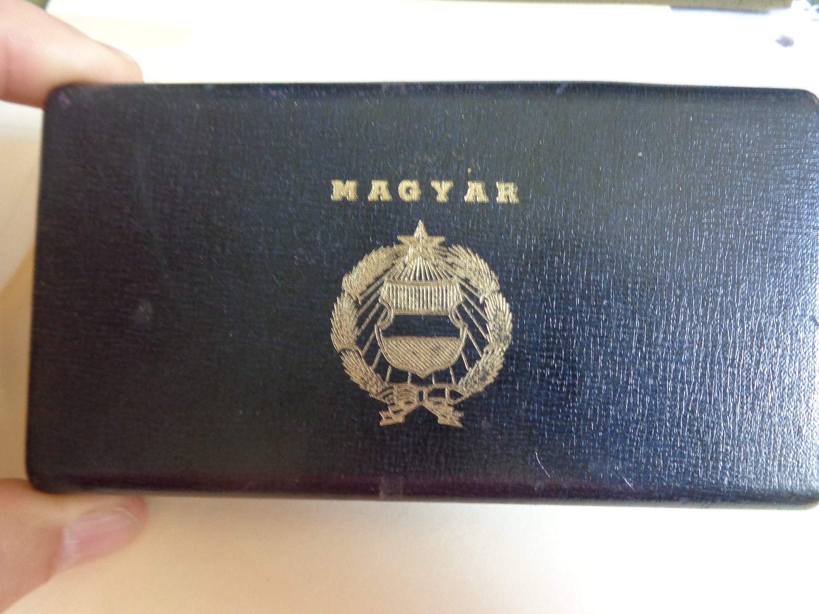 1966 Hungary 8 Coin Proof Set - 3 Silver Coins w/ Color Toning (2,000 Minted)