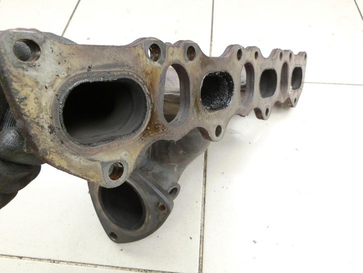 Collecteur des gaz d'échappement gauche 5-8 pour Porsche Cayenne 9PA 955 02-07 - Bild 2