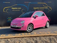 2011 Fiat 500 1.2 Pink Euro 5 (s/s) 3dr HATCHBACK Petrol Manual