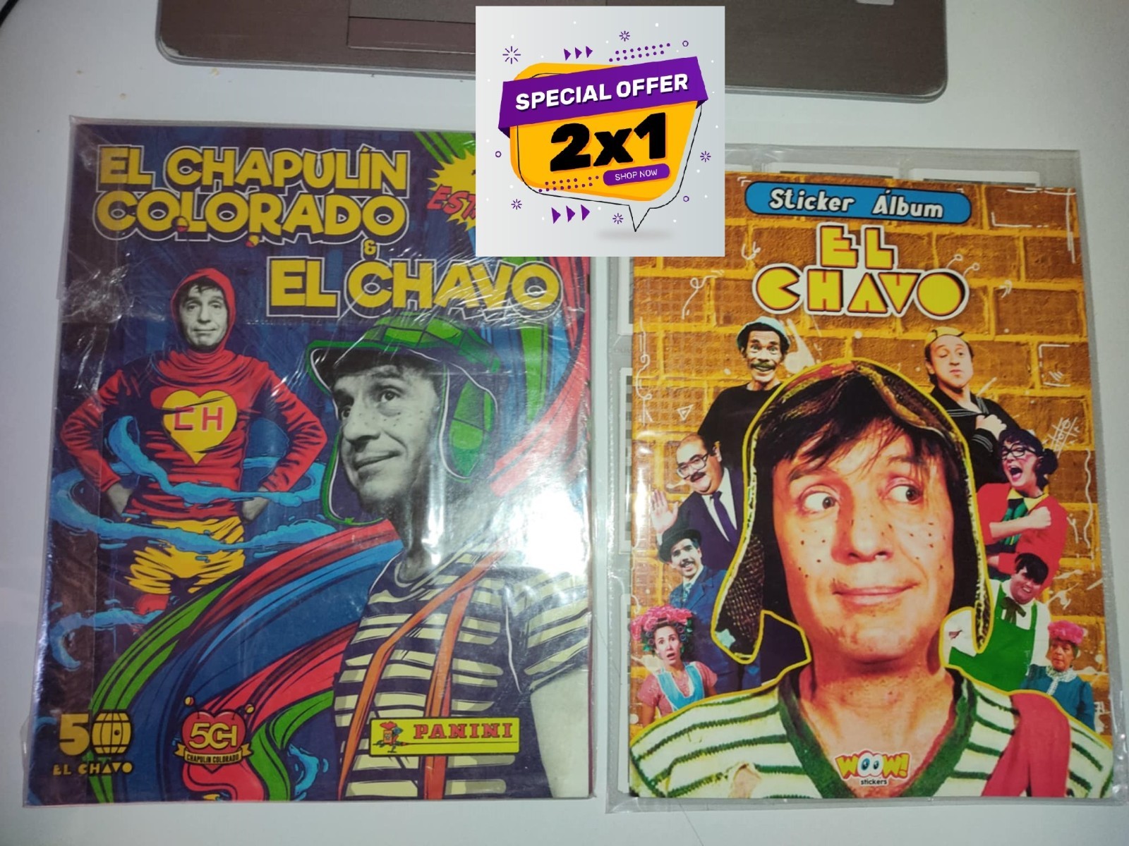 CHAPULIN COLORADO Y EL CHAVO DEL 8 ALBUM + EL CHAVO DEL 8