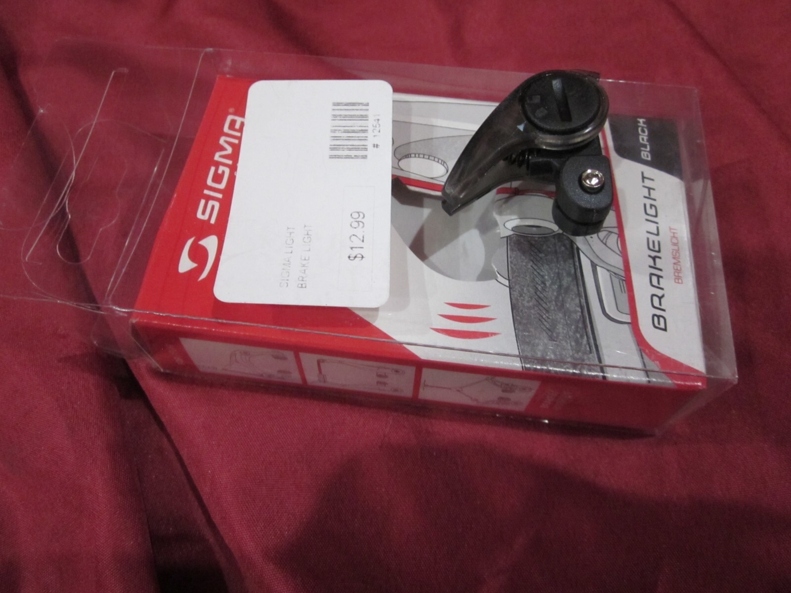 Sigma Road Bike Rear Brake Light Dual Pivot Taillight - Black