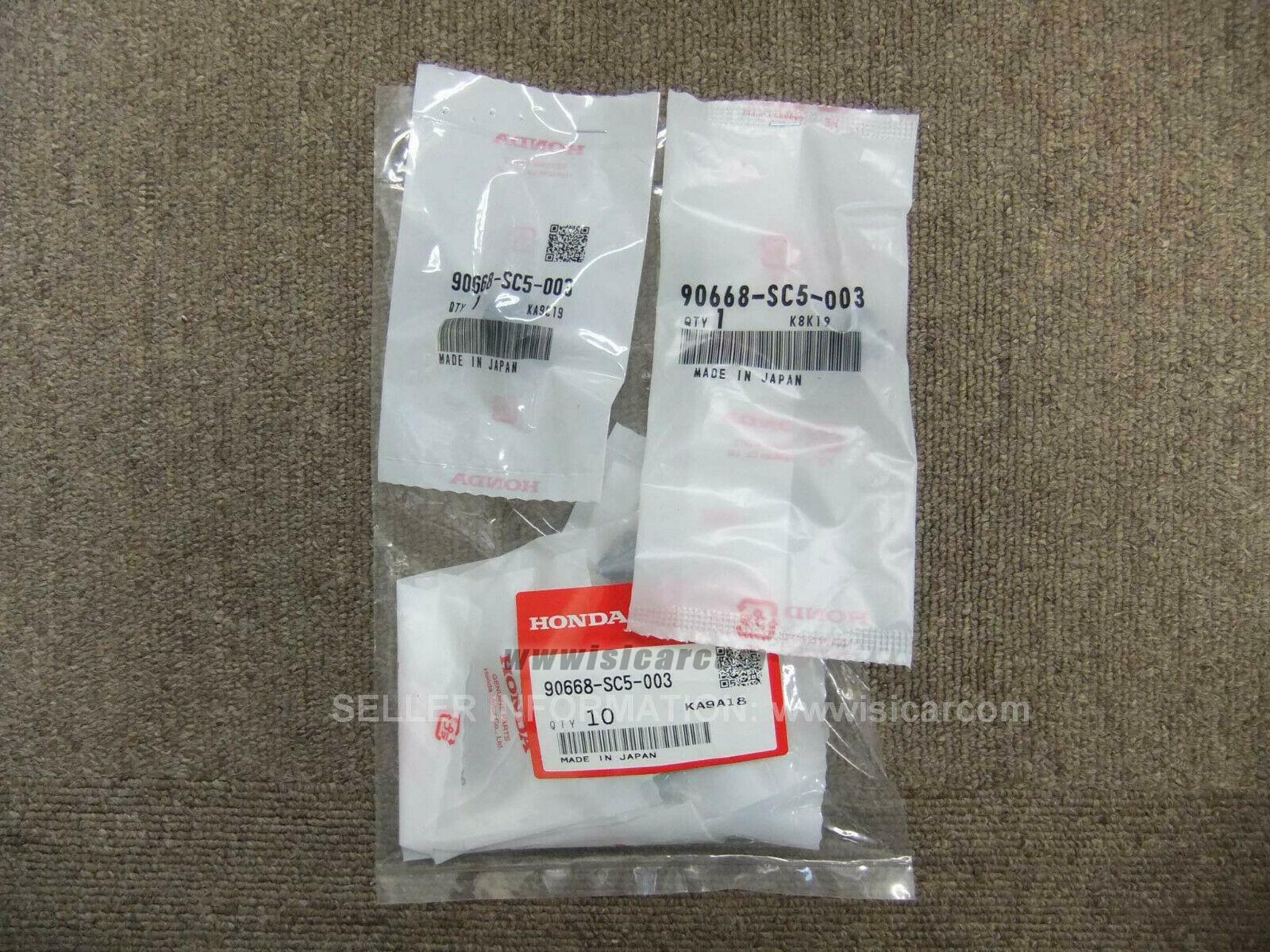 HONDA INTEGRA DC2 CLIP B AIRSCOOP X12 PCS 90668-SC5-003 genuine