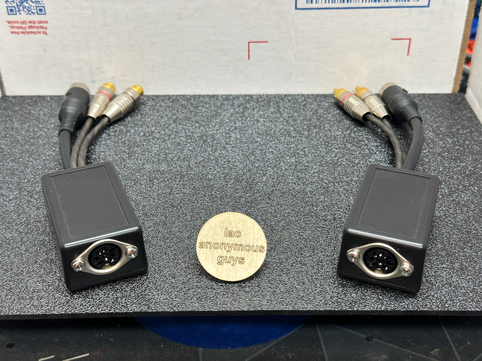 ALPINE 4913 CDシャトル・アドオン用変換コード　動作未確認 ALPINE 4913 Interconnector for CD changer adapter replica
