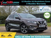 2017 Nissan Qashqai 1.2 DIG-T N-Connecta XTRON Euro 6 (s/s) 5dr HATCHBACK Petrol