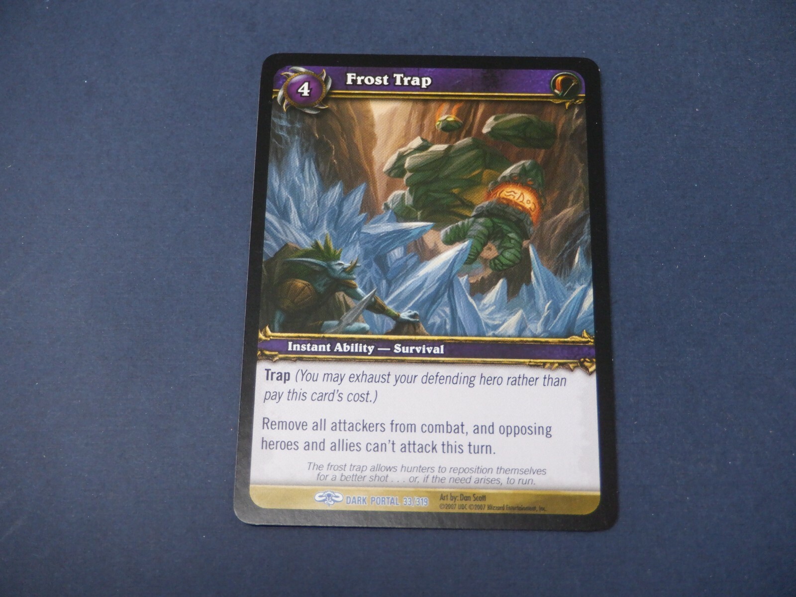 Frost Trap Rare World of Warcraft TCG WOW HC2907